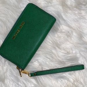 Michael Kors - Green Wallet